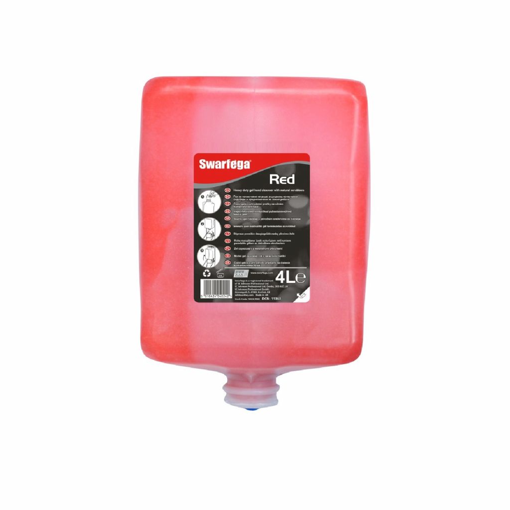Kéztisztító - bőrápolóval DEB Red 4 Liter
