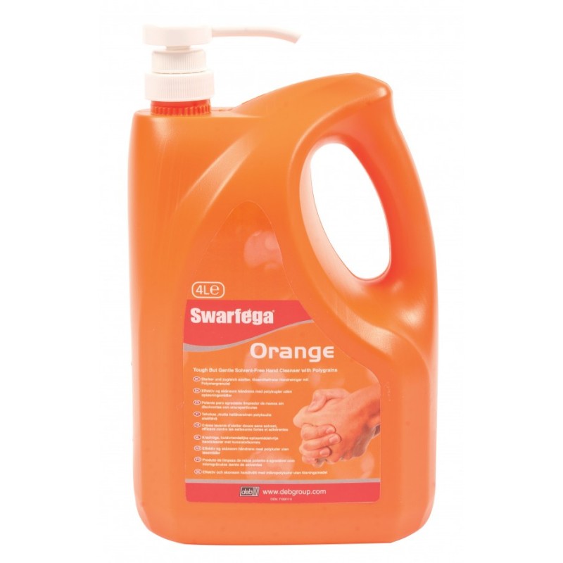 Kéztisztító DEB Orange pumpás 4 Liter